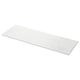 TOLKEN white marble countertop, rectangular, sleek modern design.