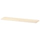 Option: TRANHULT wall shelf, light wood, rectangular, simple design.