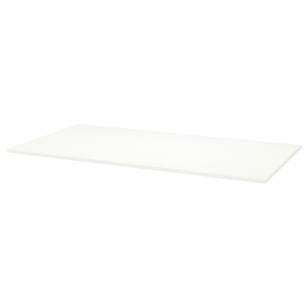 TROTTENtop: white, rectangular, melamine, sleek, simple design.