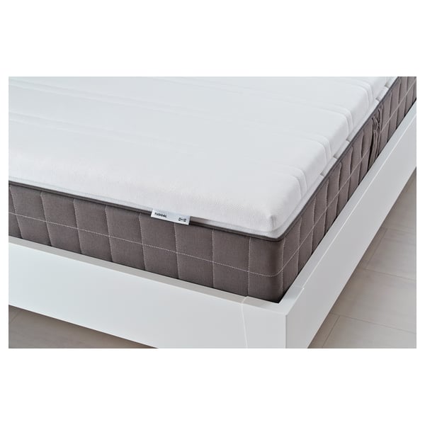 TUDDAL Mattress pad, white, 180x200 cm