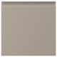Beige UPPLÖV kitchen cabinet with sleek, integrated handle and chamfered edges.