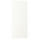 VALLSTENA white cabinet front, rectangular, smooth, modern design.