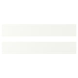 VALLSTENA white kitchen cabinet, smooth, simple design, 25-year guarantee, plastic foil front.