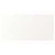 Option: White VALLSTENA kitchen cabinets with smooth, easy-to-clean foil surfaces.