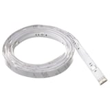 Coiled VATTENSTEN led light in white plastic.