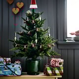 VINTERFINT Garland, bauble red, 2.2 m