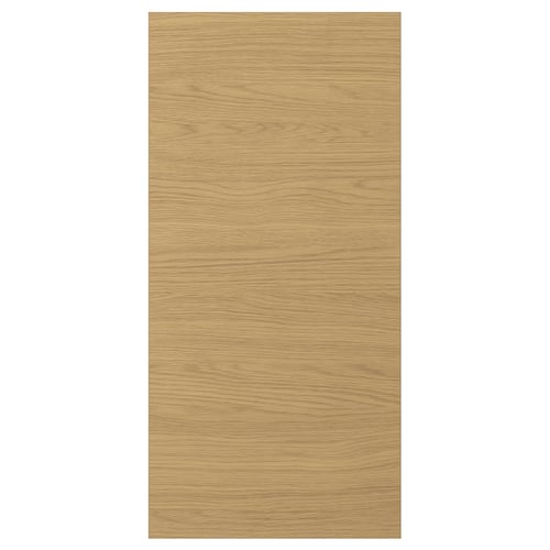VOXTORP Cover panel, oak effect, 39x81 cm