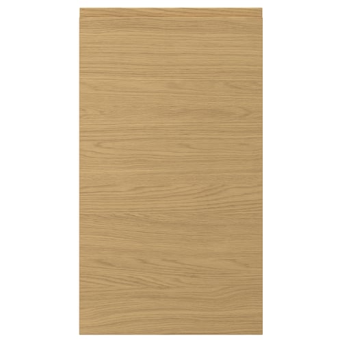 A VOXTORP wooden panel in a light oak colour with a smooth, rectangular shape and sleek design.