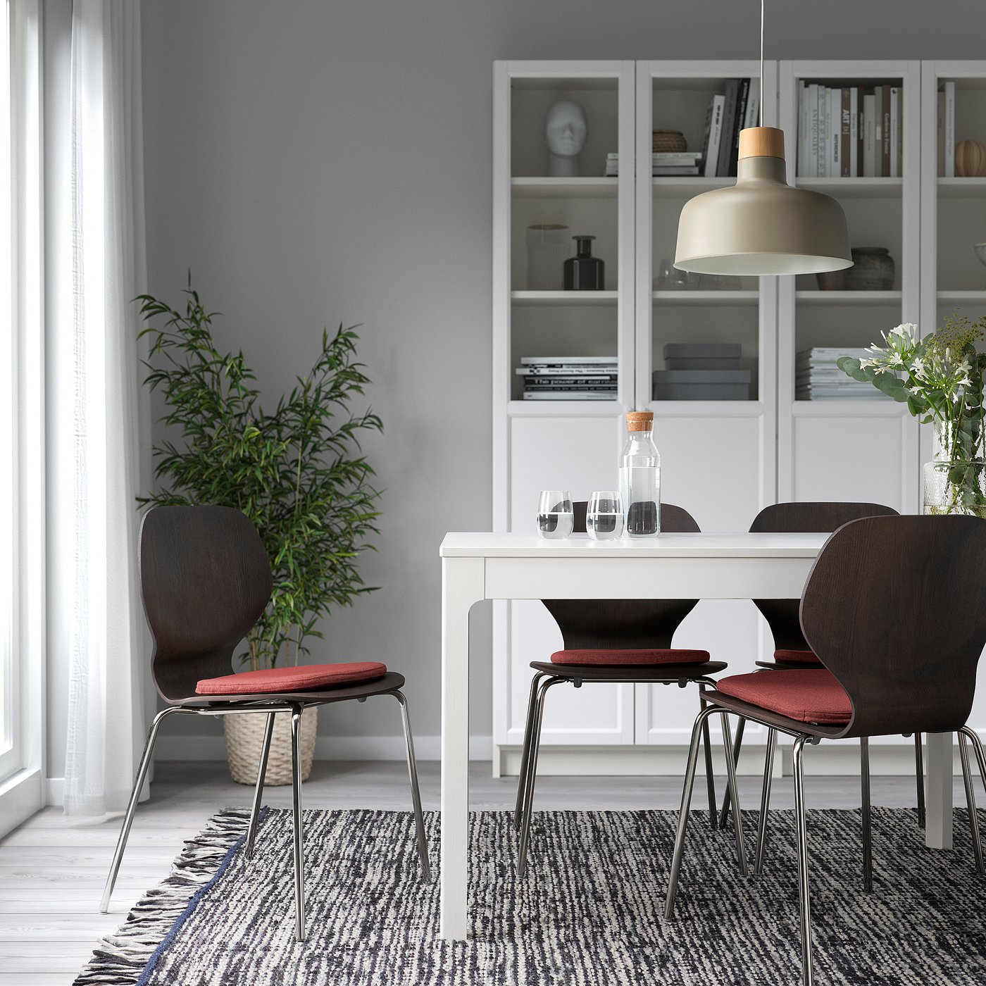 Thumbnail - IKEA ÄLVGRÄSMAL Stuhlkissen rot