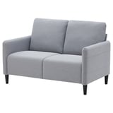 ANGERSBY 2er-Sofa, Knisa hellgrau