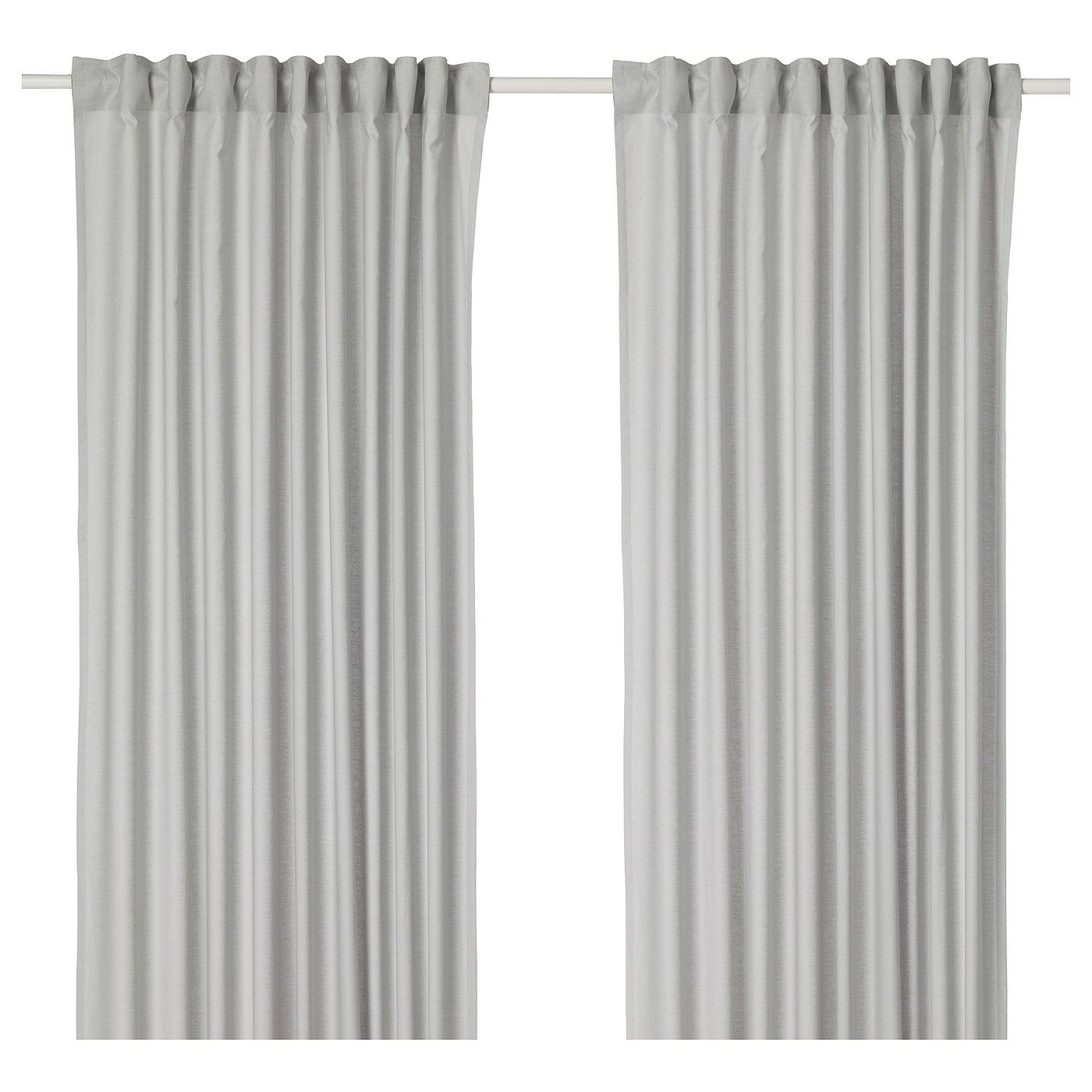 ANNALOUISA 2 gardinenschals - hellgrau - IKEA Deutschland