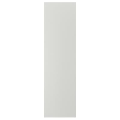 ASPUDDEN Deckseite, hellgrau, 62x220 cm