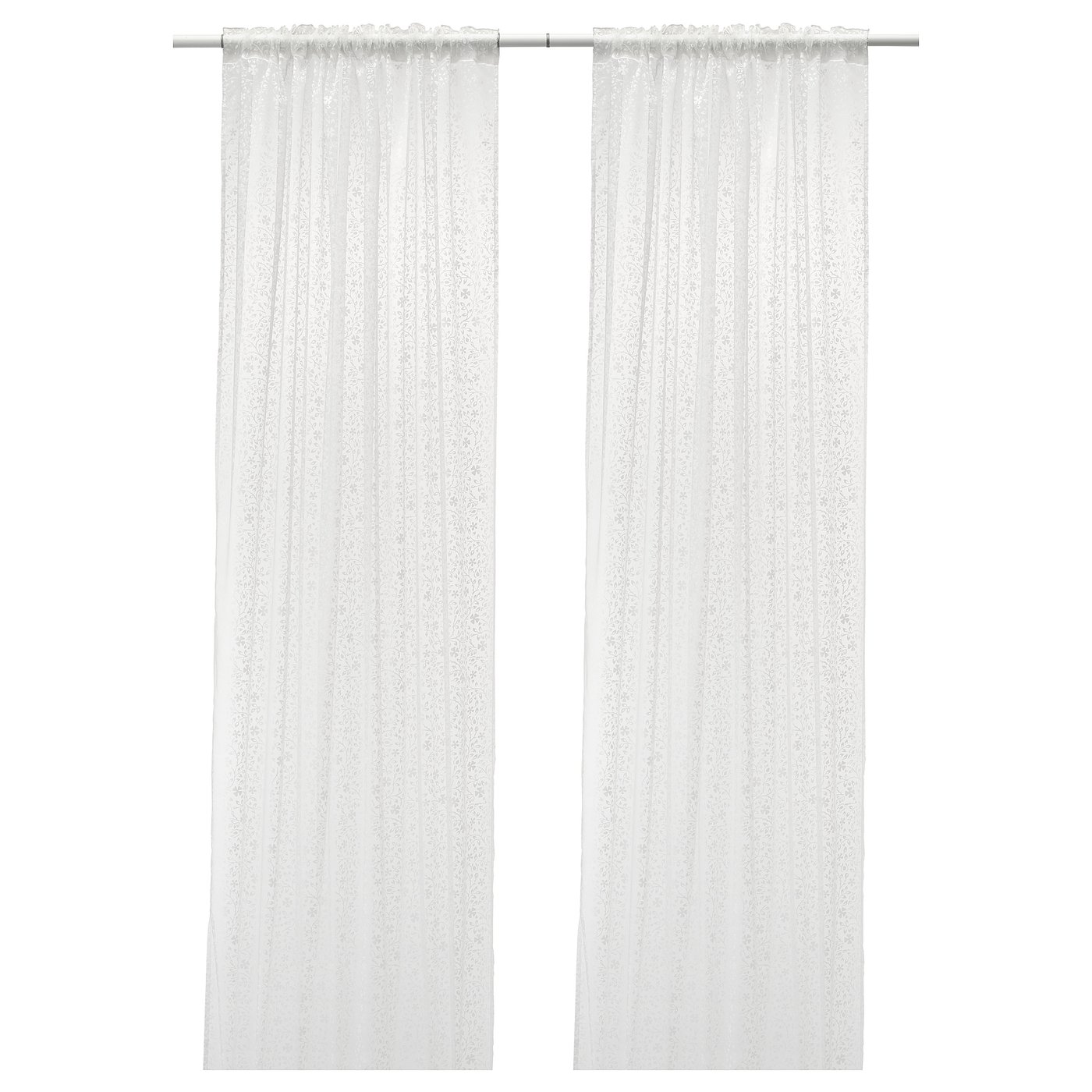 Gardinen Ikea Weiss 2x Ikea Gardinen 280x300 Gardinenschals Gardinenschal Vorhang Weiss Neu Ebay