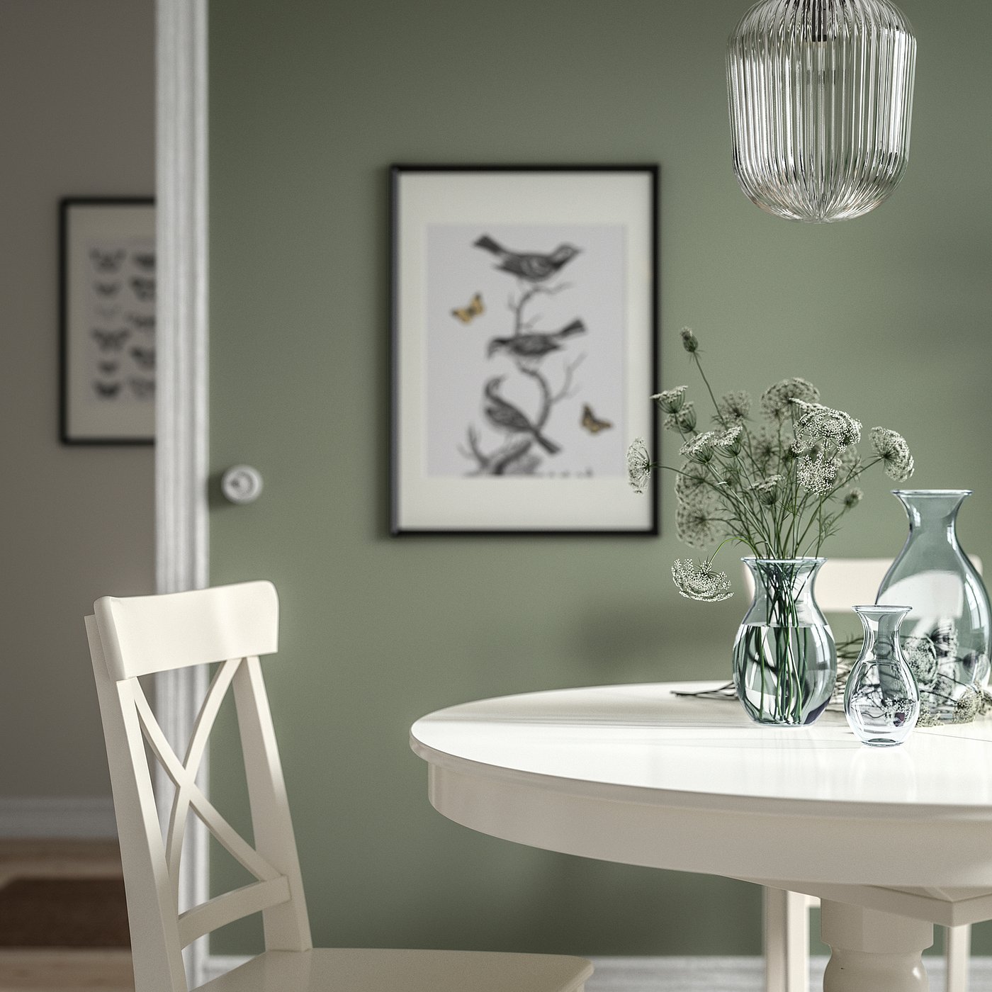 Thumbnail - IKEA BERGKÖRSBÄR Vase Glas/grün