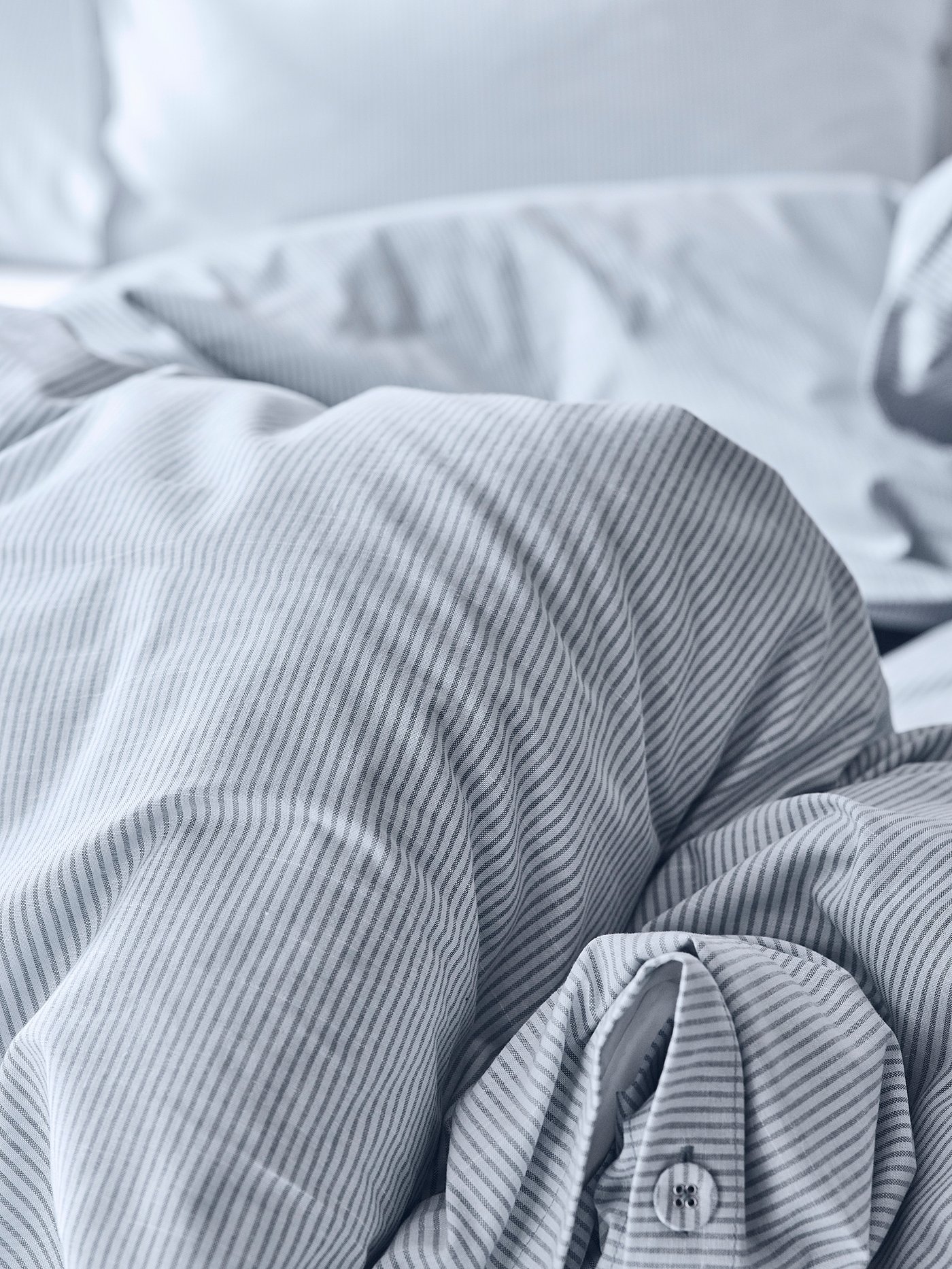 WONGS BEDDING Gestreiftes Bettwäsche-Set - Modernes Design Für Einen Erholsamen Schlaf