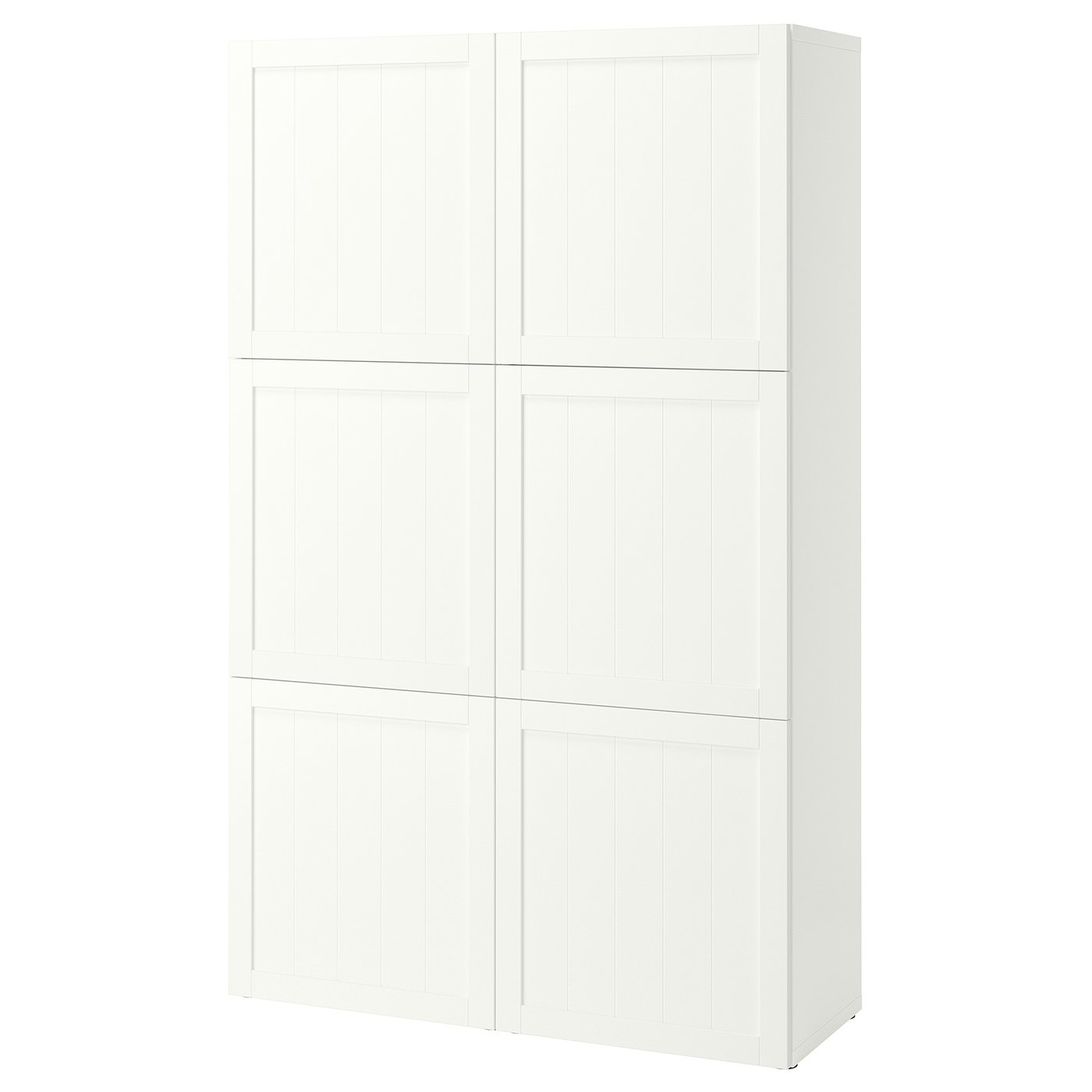 IKEA BESTÅ Aufbewahrung mit Türen weiß/Pipmakare weiß