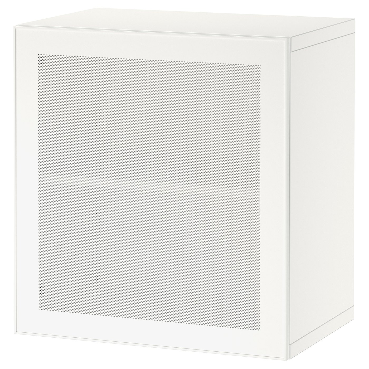 IKEA BESTÅ Regal mit Tür weiß/Mörtviken weiß