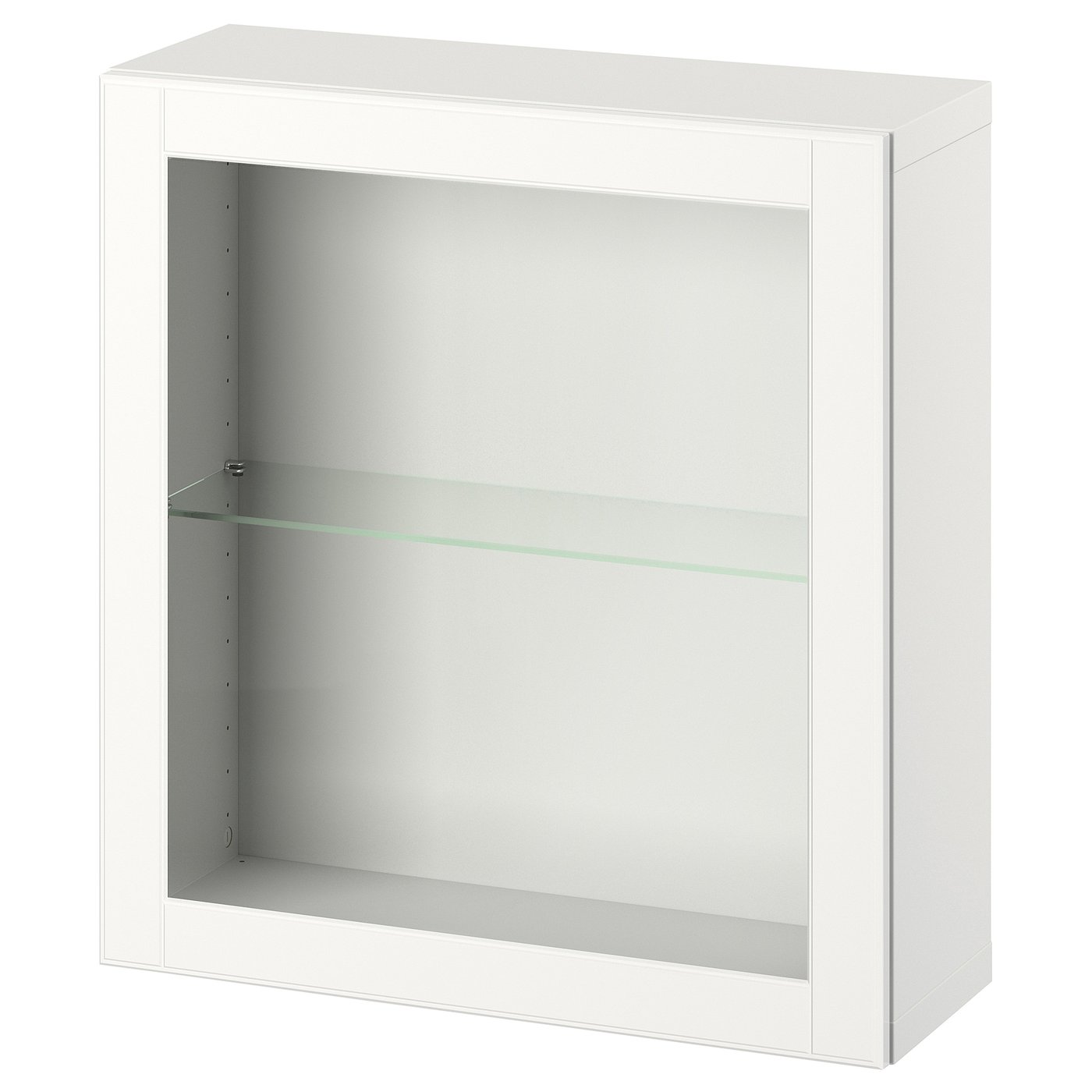 IKEA BESTÅ Schrankkombination für Wandmontage weiß/Ostvik weiß
