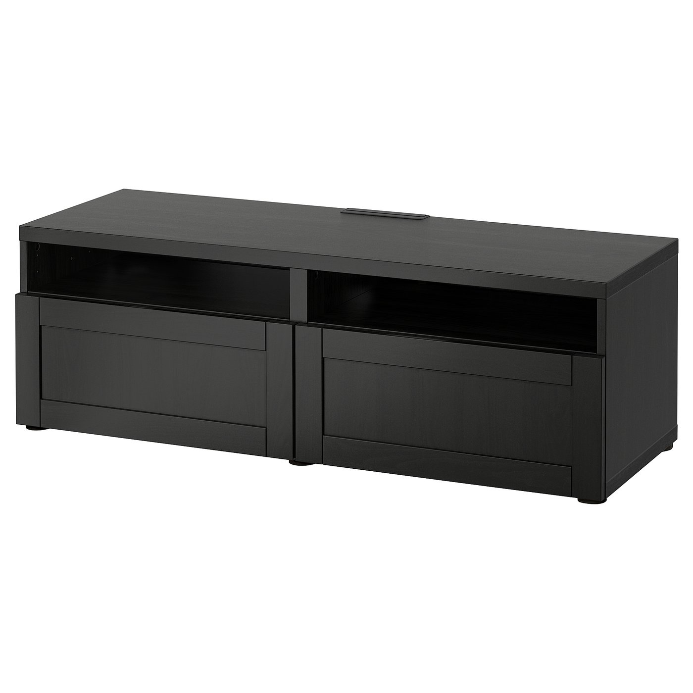 Ikea Bestå Tv-bank Mit Schubladen Aufbau BESTÅ TV-Bank mit Schubladen, schwarzbraun/Hanviken schwarzbraun