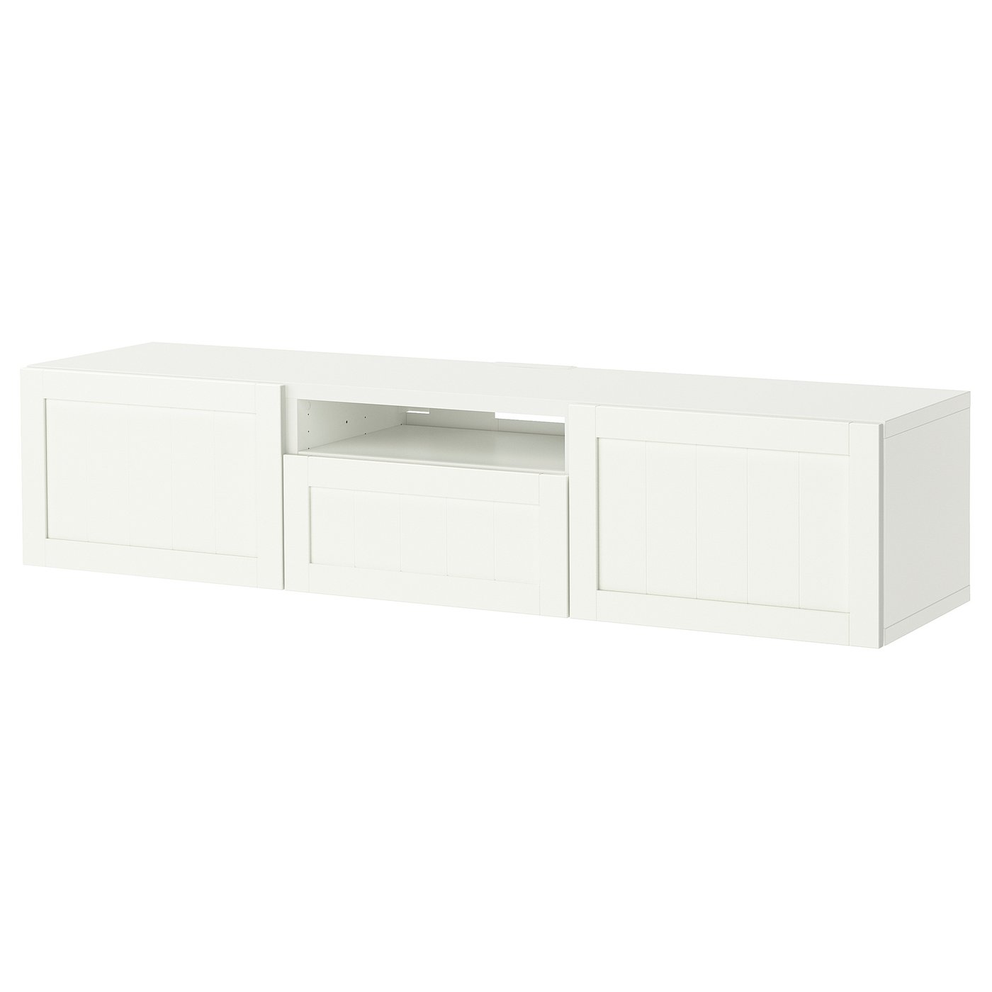 IKEA BESTÅ TV-Bank weiß/Pipmakare weiß