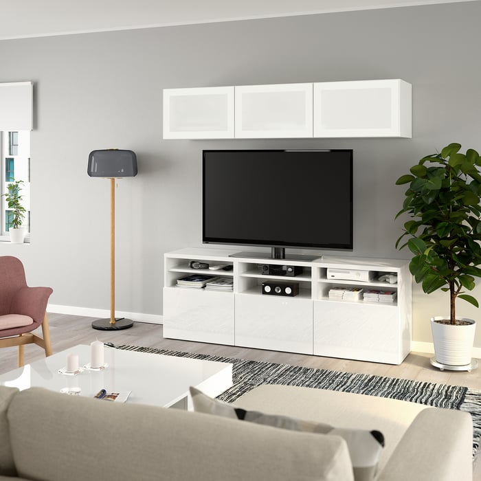 Stilvolle Ikea Besta Wohnzimmer Ideen Bilder