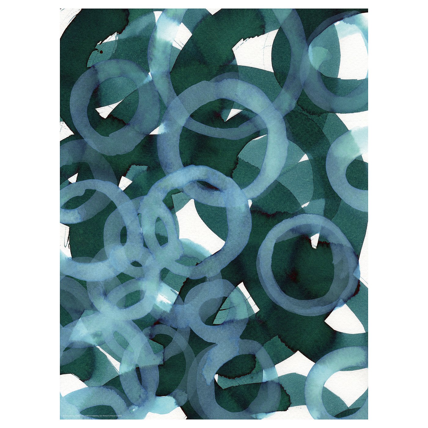 BILD Bild, Blaue Ringe, 30x40 cm - IKEA Deutschland