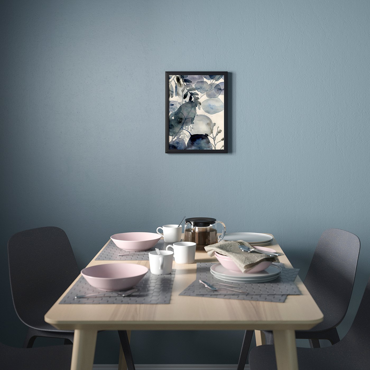 BILD Bild, Blauer Wald I, 30x40 cm - IKEA Deutschland