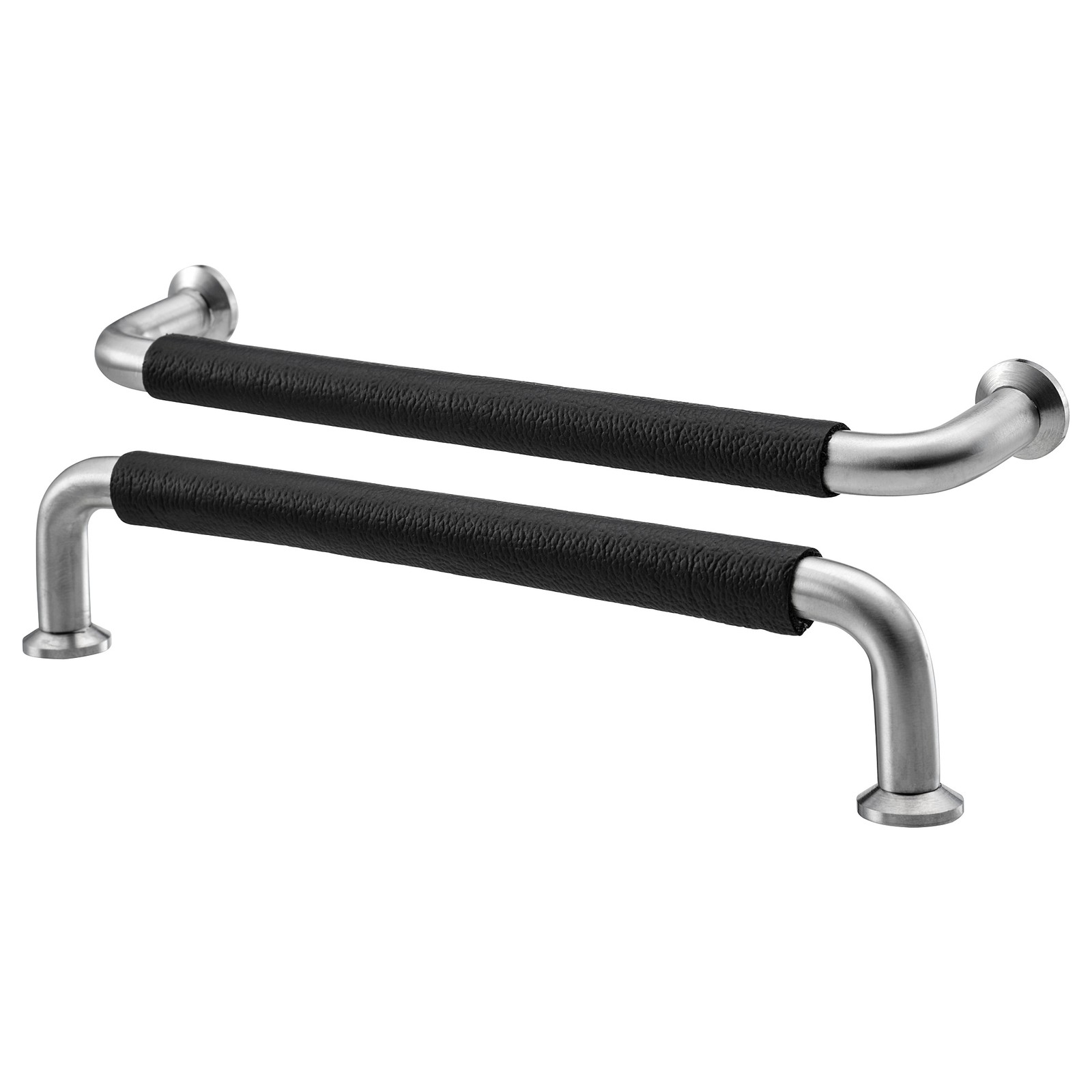 BJÄRRED Griff Edelstahl/schwarz Leder IKEA Deutschland