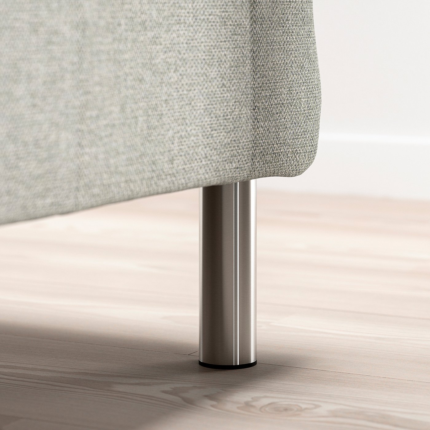 Thumbnail - IKEA BJORLI Bein stahlfarben 12.5 cm