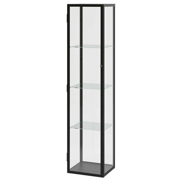Faszinierend Vitrine Ikea Schwarz Ebenbild