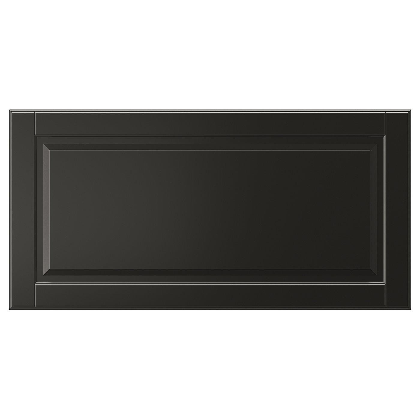 IKEA BODBYN Schubladenfront schwarz 80x40 cm