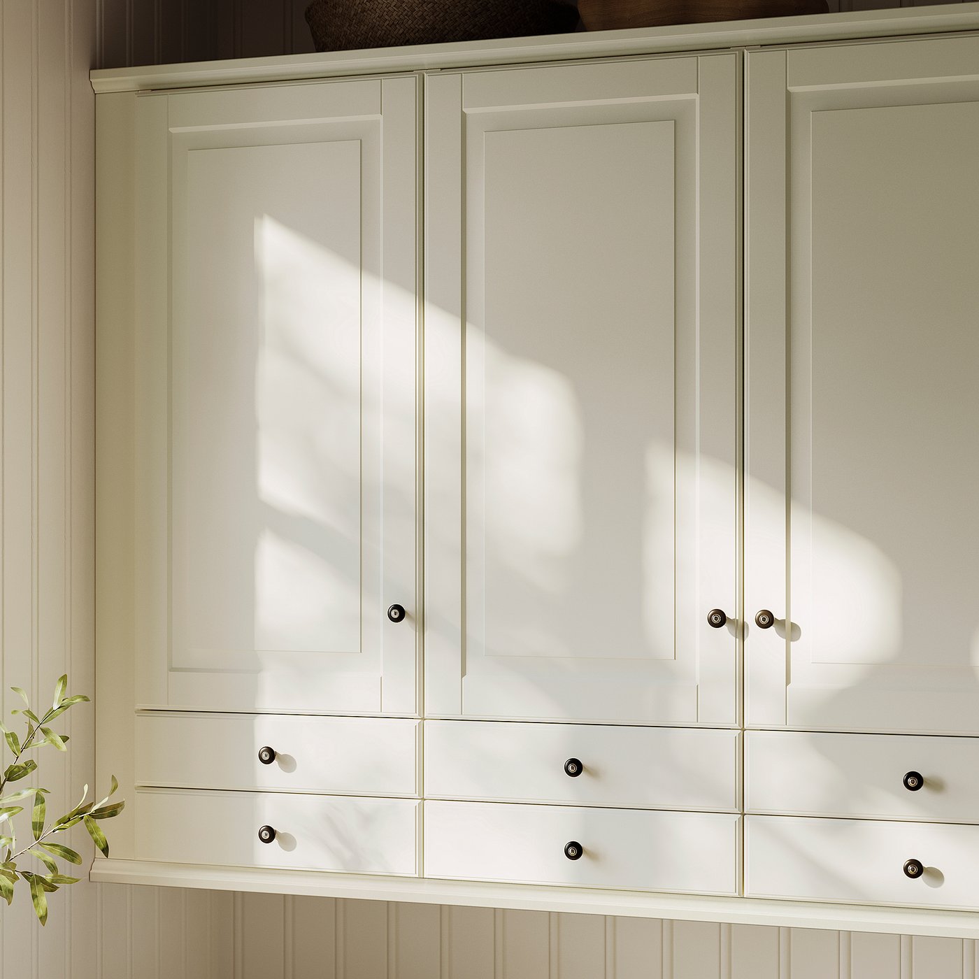 Thumbnail - IKEA BODBYN Tür elfenbeinweiß 60x200 cm