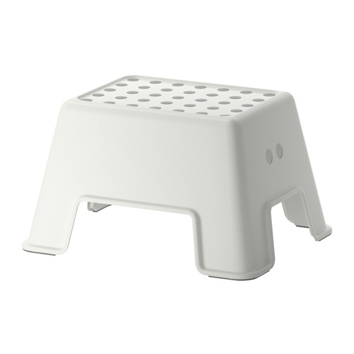 BOLMEN Badezimmerhocker - weiß - IKEA