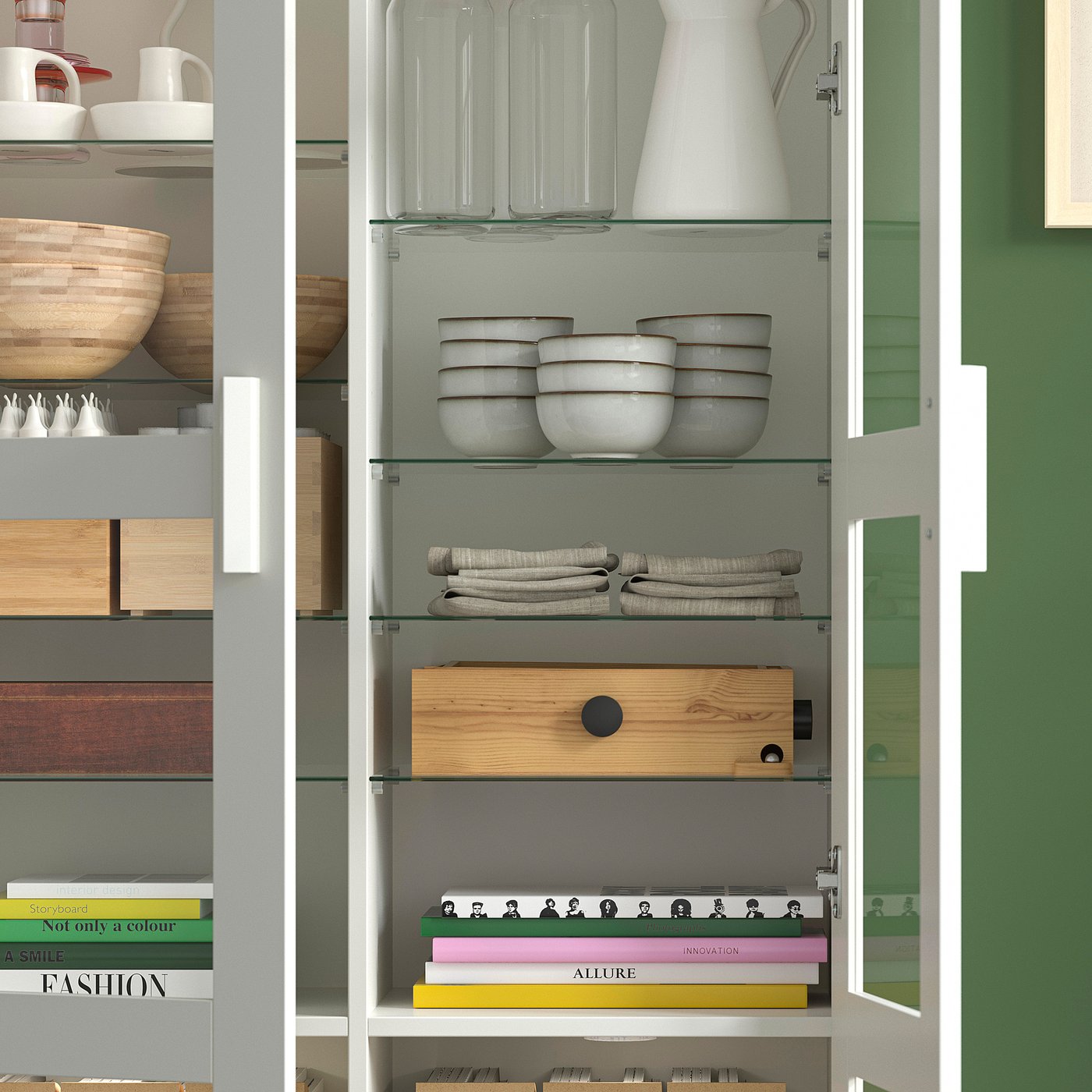 Thumbnail - IKEA BRIMNES Vitrine weiß