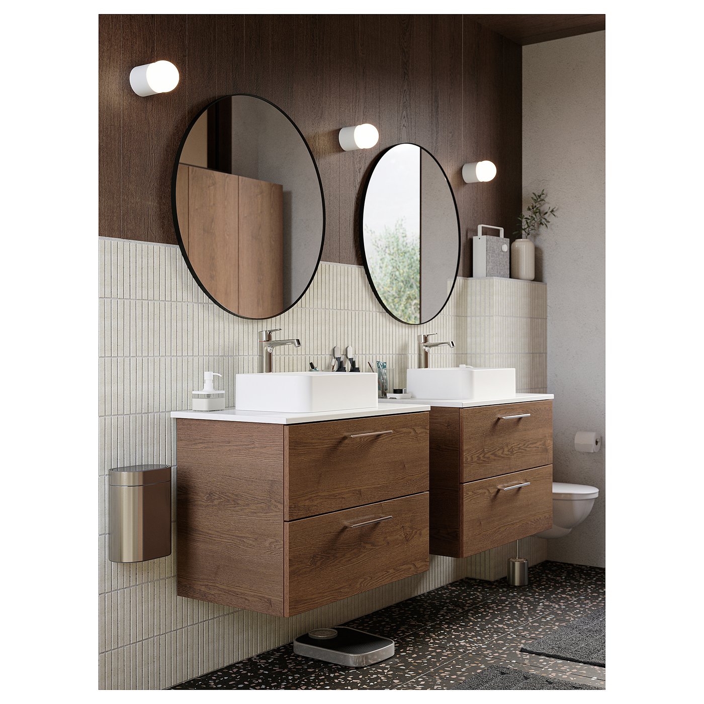 Thumbnail - IKEA BROGRUND Abfalleimer mit Druckdeckel Edelstahl