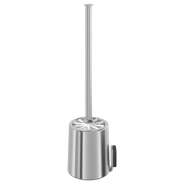 Der BROGRUND WC-Bürstenhalter aus Edelstahl. Modernes Design für die Organisation des Badezimmers.
