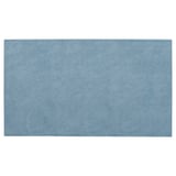 BRUKSVARA Teppich, blau, rechteckig, weiche Textur, recyceltes Polyester, schmutzabweisend.