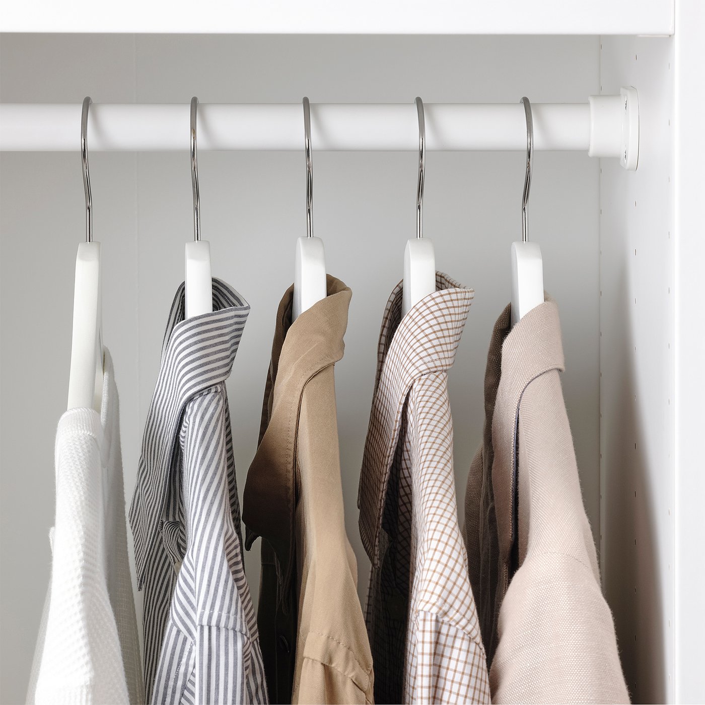 Thumbnail - IKEA BUMERANG Kleiderbügel weiß