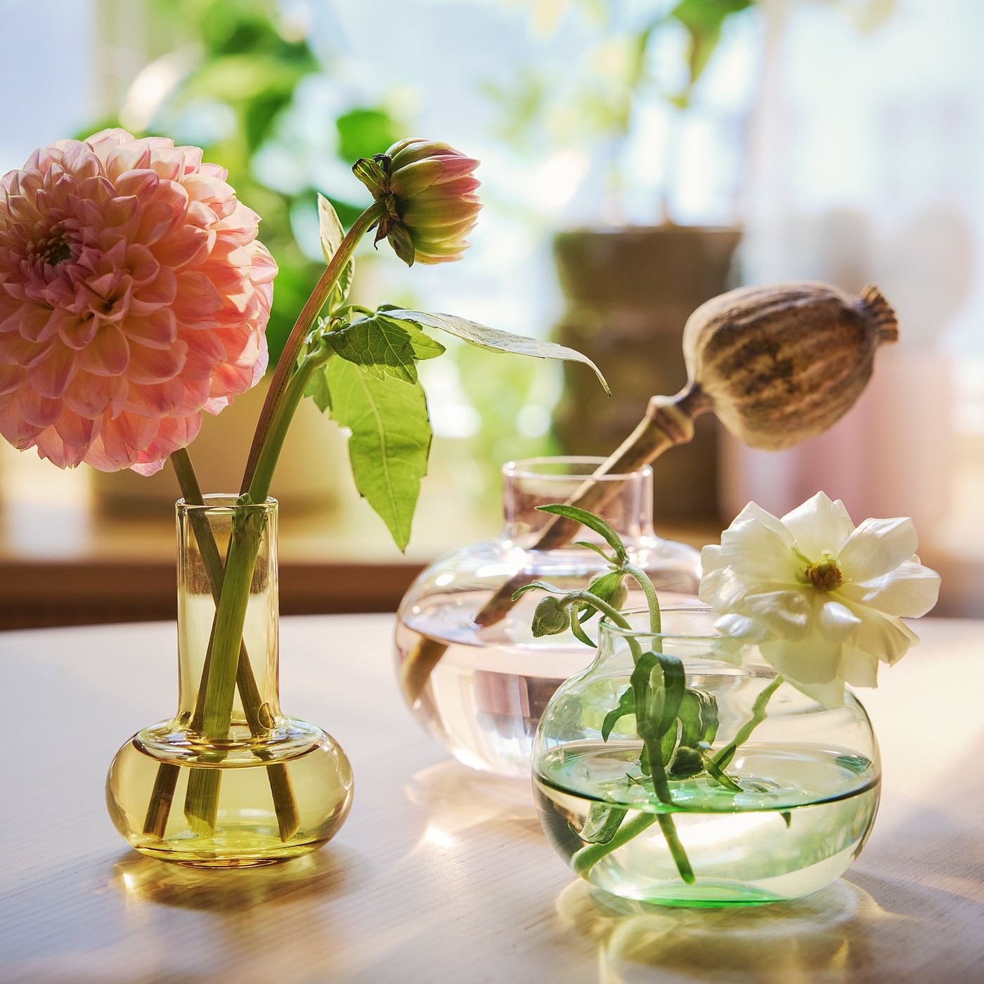 Thumbnail - IKEA DOFTRIPS Vase 3er-Set versch. Farben