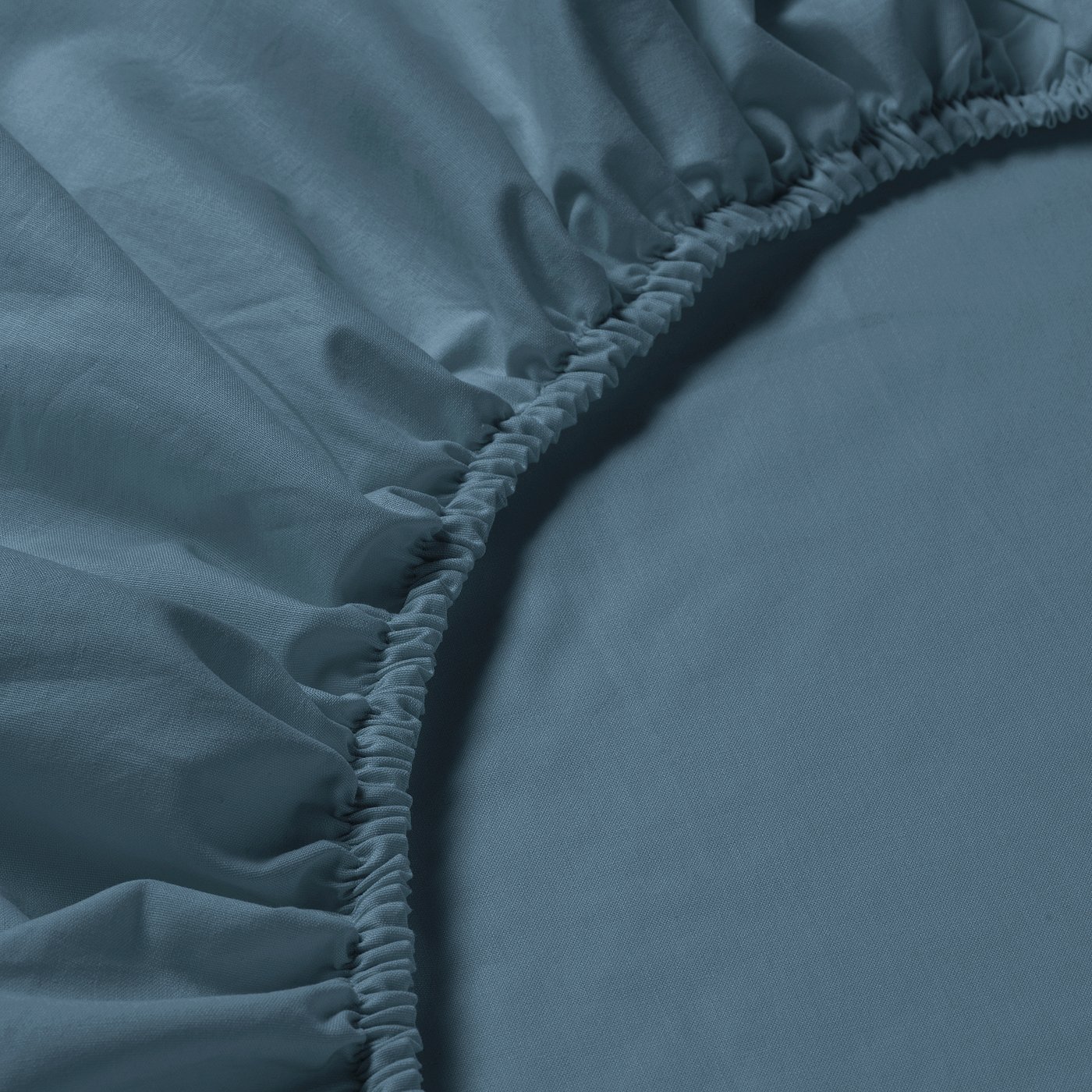 Thumbnail - IKEA DVALA Spannbettlaken blau 140x200 cm