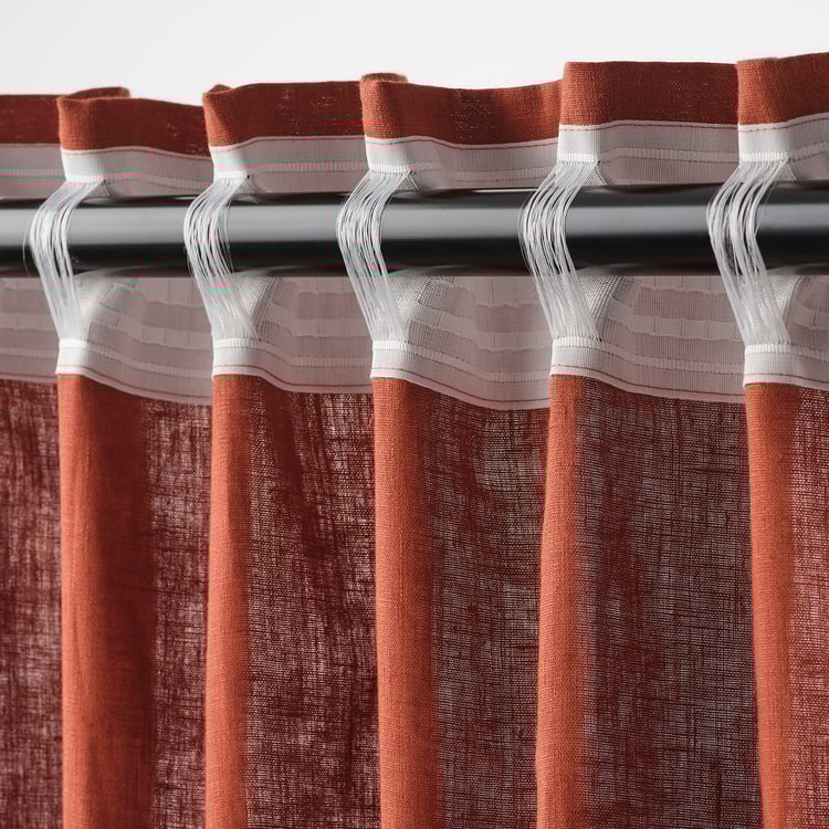 DYTÅG 2 Gardinenschals, rotbraun, 145x300 cm - IKEA Deutschland