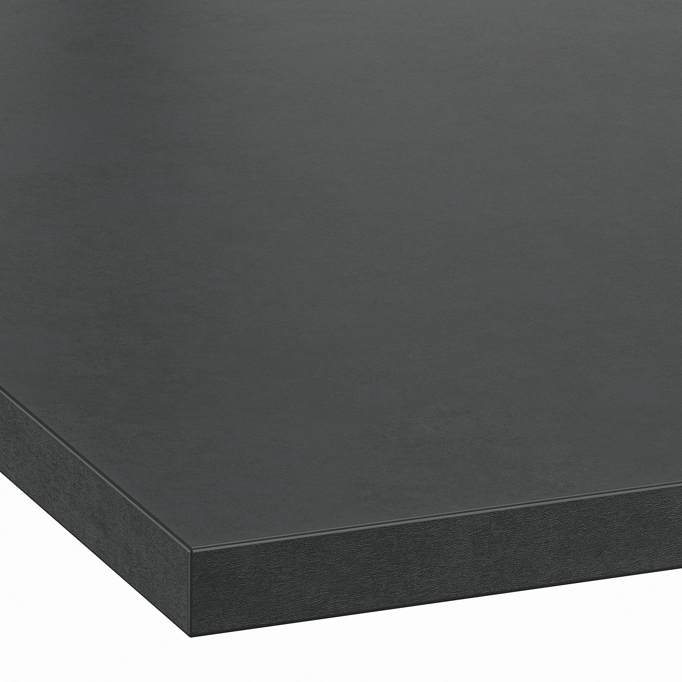Thumbnail - IKEA EKBACKEN Arbeitsplatte schwarz/Laminat 186x2.8 cm