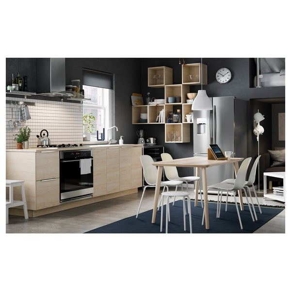 EKBACKEN Arbeitsplatte - Eschenachbildung, Laminat - IKEA ...