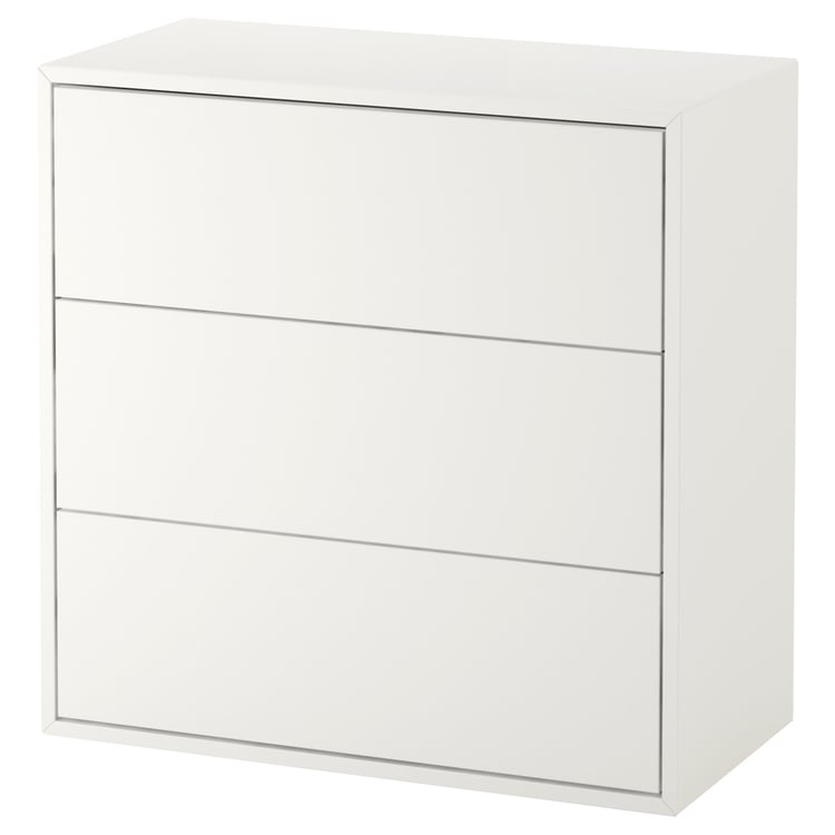 Ikea Schrank Mit Türen Und Schubladen EKET Schrank mit 3 Schubladen, weiß, 70x35x70 cm - IKEA Deutschland