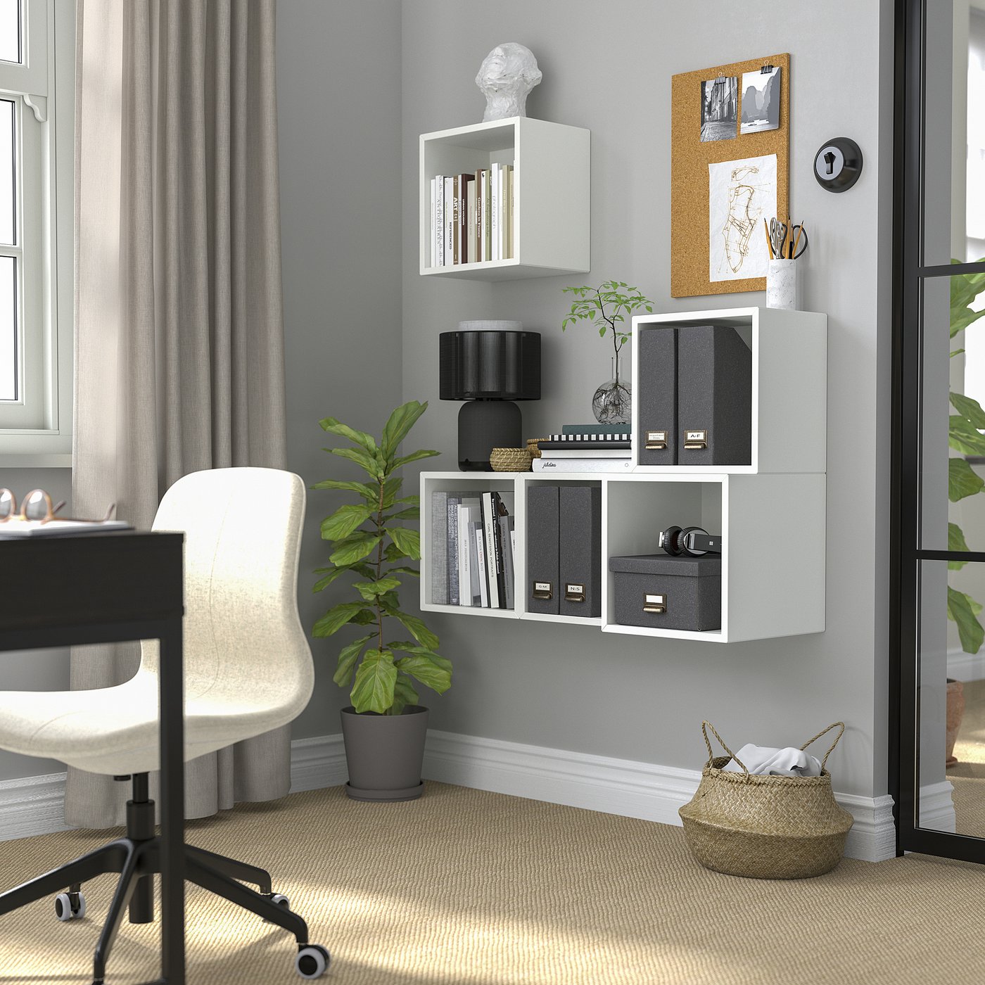 Thumbnail - IKEA EKET Schrankkombination für Wandmontage weiß