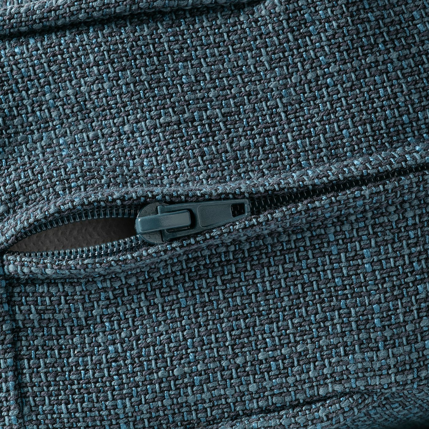 Thumbnail - IKEA EKTORP 3er-Sofa mit Récamiere/Hillared dunkelblau mit Récamiere/Hillared dunkelblau