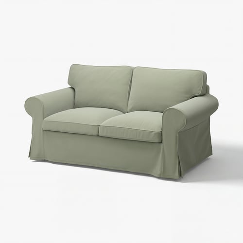 EKTORP Bezug 2er-Sofa, Hakebo graugrün - IKEA Deutschland