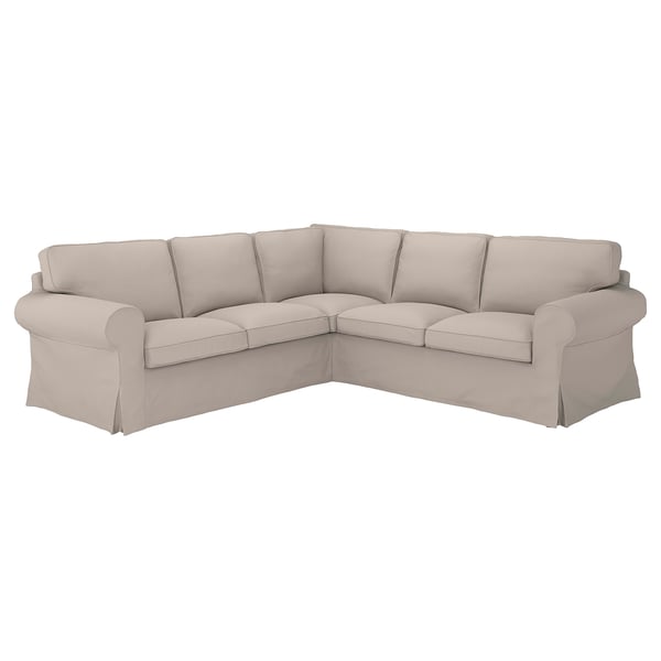 EKTORP Bezug für ecksofa 4-sitzig - Totebo hellbeige - IKEA Deutschland