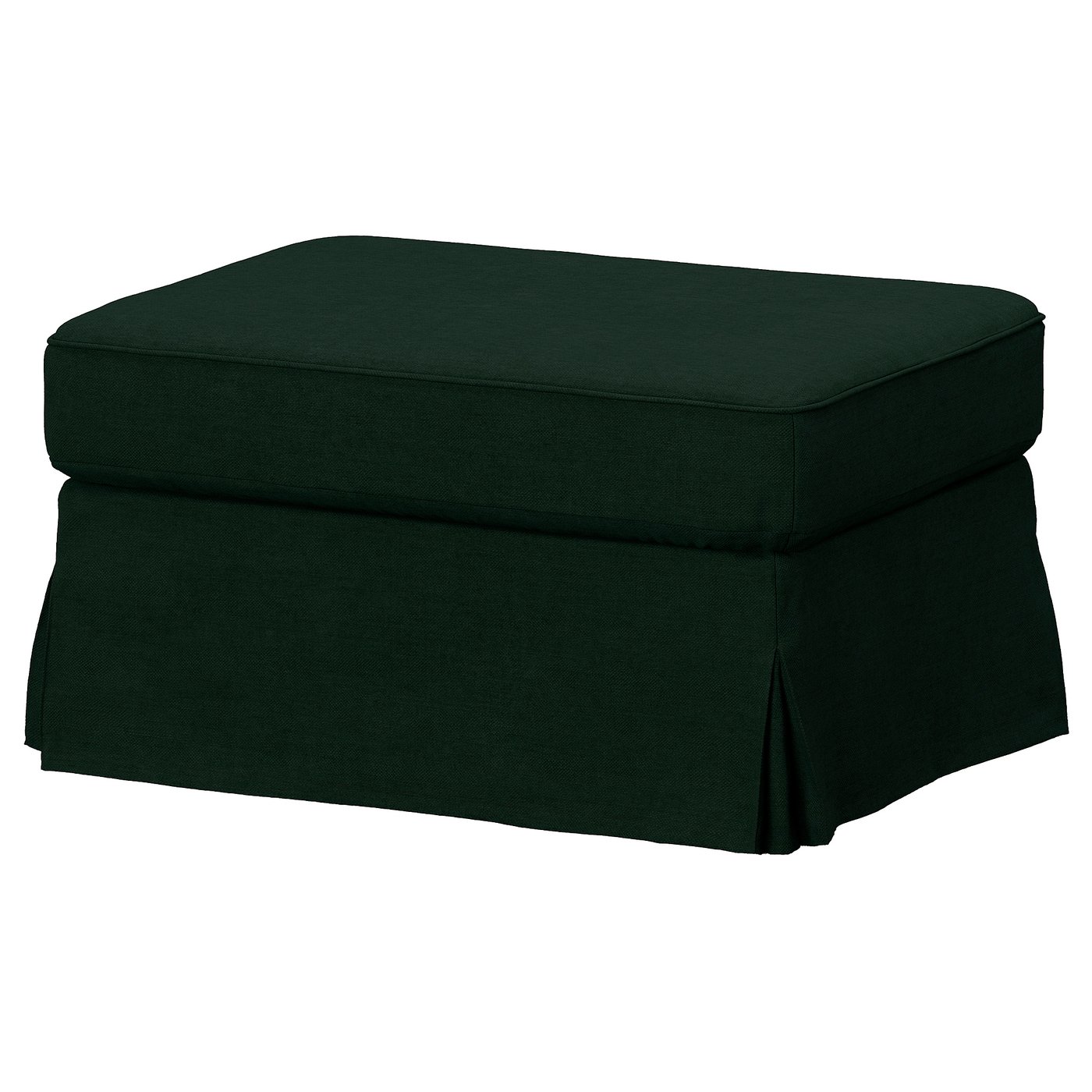 IKEA EKTORP Bezug für Hocker Tallmyra dunkelgrün Tallmyra dunkelgrün