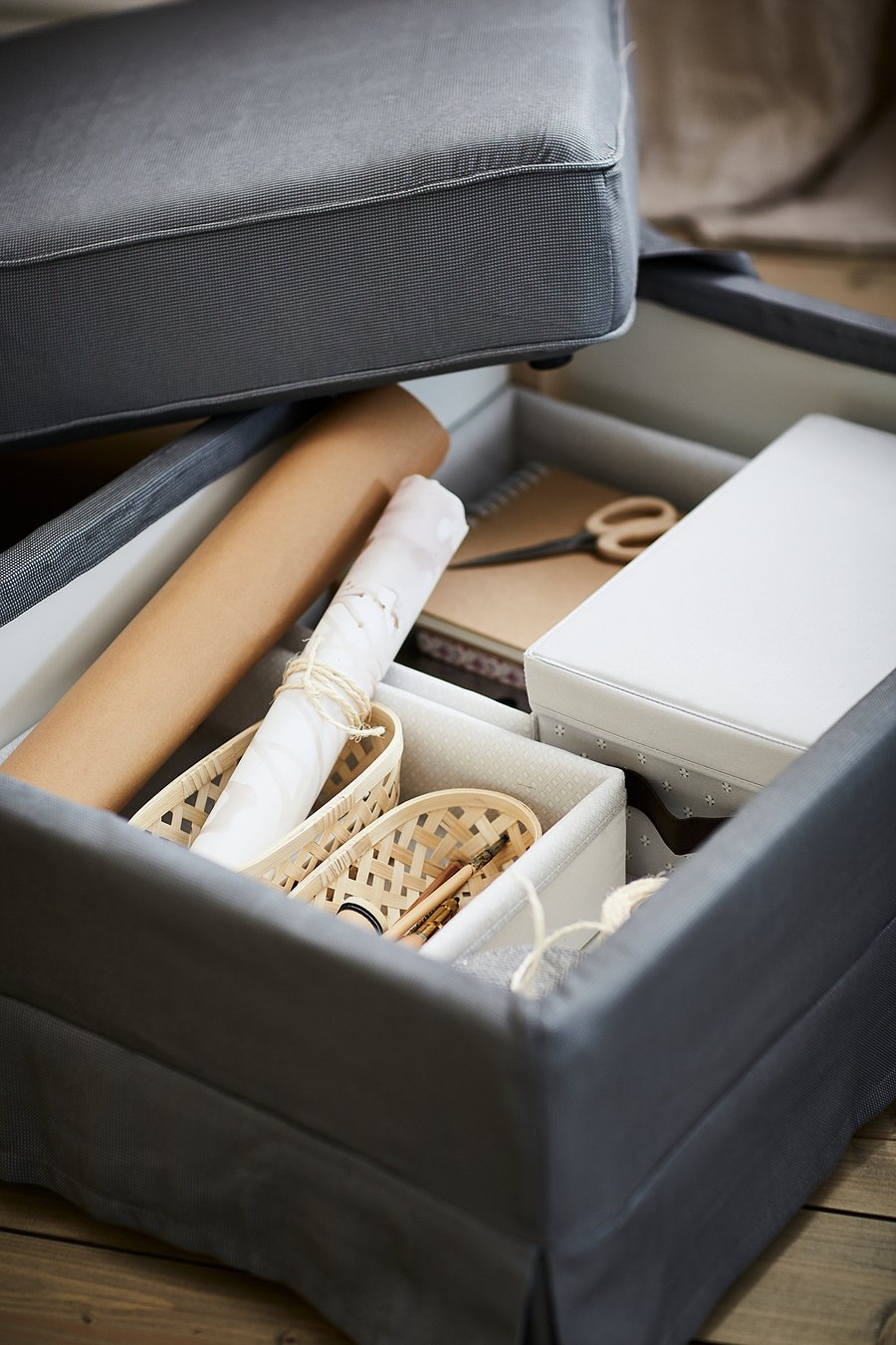 EKTORP Hocker, Remmarn hellgrau IKEA Deutschland